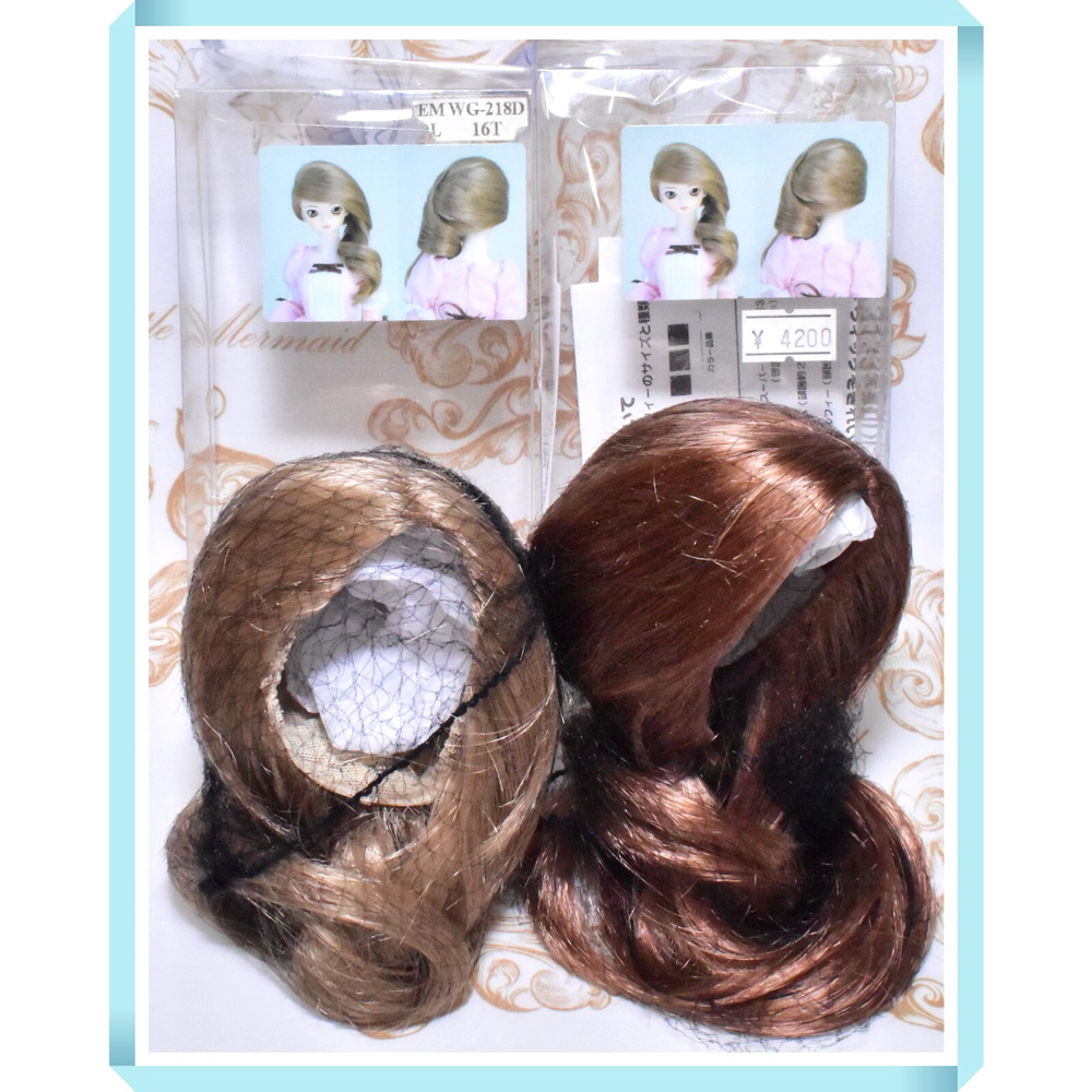 BJD Wig Lot Volks Balljointed Doll Super Dollfie Dream SD DD GARNET WG-218D 8/9